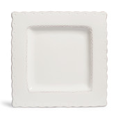 Assiette plate Gastronome ivoire <br /> - Lot de 6