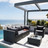 Lage fauteuil antraciet<br />Square Garden