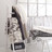 Sherpa grey throw