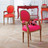Fauteuil fuchsia  Louis