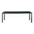 Table de jardin grise rectangulaire L 180cm