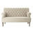 Banquette lin 2 places Augustin