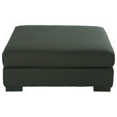 Pouf coton anthracite Terence