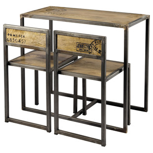 Set tafel + 2 stoelen  Manufacture