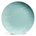 Präsentationsteller Restaurant blau<br />  - Set aus 6