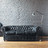 Ledersofa schwarz  Vintage