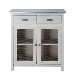Food cupboard.  Zinc