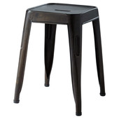 Tabouret noir Jim