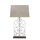 Eloise Lamp in White