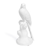 Museum budgie statuette