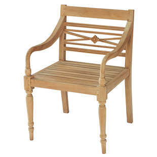 Fauteuil de jardin teck<br />Marie Galante