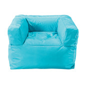 Fauteuil d'extérieur gonflable turquoise
