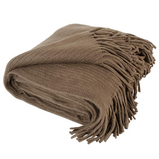 Taupe Pull throw