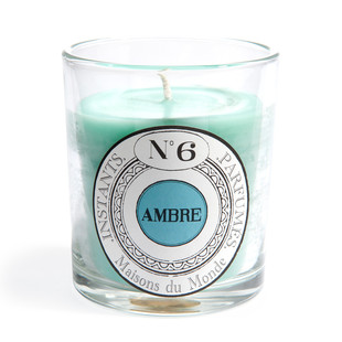 Bougie Ambre  <br /> - Lot de 6