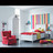 Poltrona per bambini rossa  Cottage