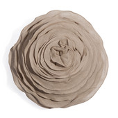 Coussin Rose gris