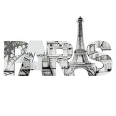 Wandschmuck Paris