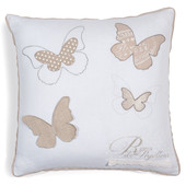 Butterfly patch cushion cover