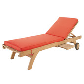 Rood ligbedmatras Sunny