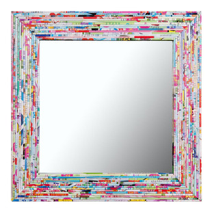 Espejo Reciclado multicolor