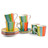 Assortiment de 6 tasses et soucoupes café Soleya