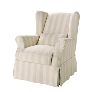 Housse beige - ecru  Cottage