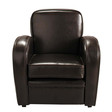 Fauteuil chocolat Teddy