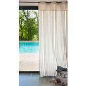La Baule striped curtains <br /> - Set of 2