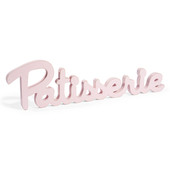 Wandschmuck Pâtisserie rosa