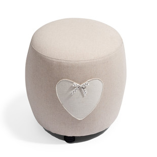 Sophie round pouffe