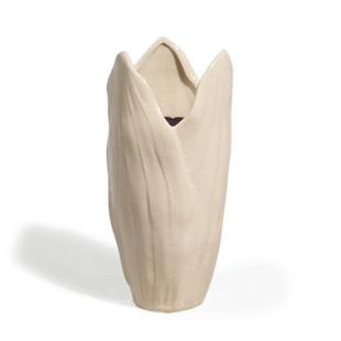 Vase Tulpe elfenbein