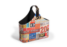 Zeitungsständer Patchwork Vintage