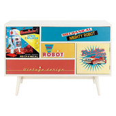 Commode enfant vintage Robot