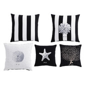 Set di 5 cuscini Corallo