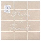 Pêle-mêle ficelle photo famille