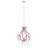 Lustre rose Nymphe