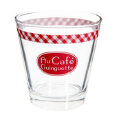 Gobelet Guinguette rouge <br /> - Lot de 12