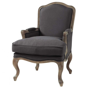 Armchair Taupe grey  Château