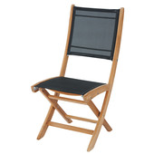 Sedia nera Capri