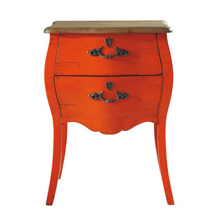 Orange Nightstand Haute couture