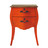 Orange Nightstand Haute couture