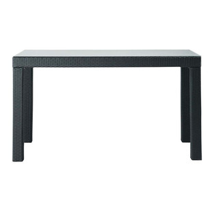 Table de jardin haute rectangulaire<br />Miami
