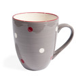 Mug grigia Neve <br /> - Lotto di 6