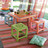 Couchtisch und 4 Hocker  Roulotte