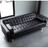 Divano nero a 3 posti
trasformabile<br />Phoenix