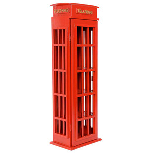 Phone booth CD rack