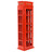Phone booth CD rack