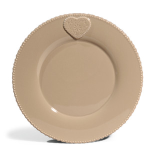 Piatto piano Lovely beige <br /> - Lotto di 6