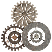 Wanduhr Rouages