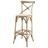 Tabouret chaise de bar gris<br />Tradition